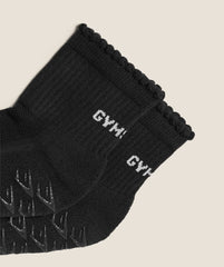 Frill Pilates Midi Sock