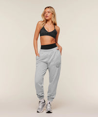 Worn Crest Graphic Joggers