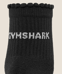 Frill Pilates Midi Sock